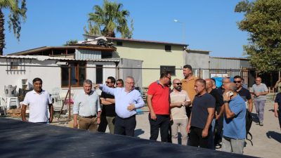 Edremit Belediyesi tarafından geçtiğimiz yıllarda belediye tesisleri olarak kullanılan Altınkum