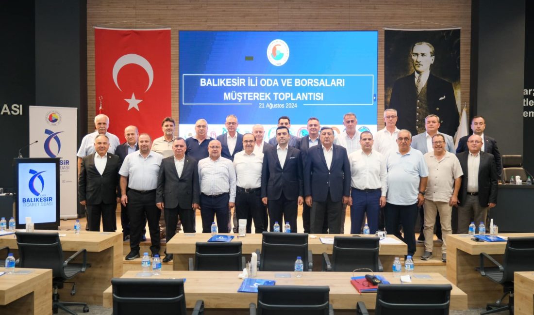 Bandırma Ticaret Odası Başkanı Âdem Yılmaz ve Bandırma Ticaret Borsası