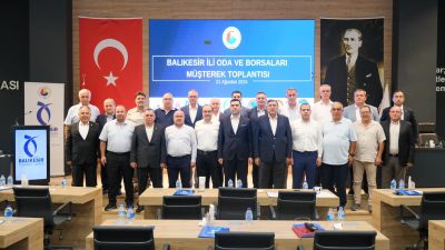 Bandırma Ticaret Odası Başkanı Âdem Yılmaz ve Bandırma Ticaret Borsası