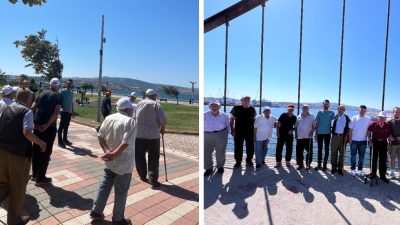 Yaşlı çınarlar Bandırma’nın doğasıyla buluştu Karesi Huzurevi sakinleri, düzenlenen doğa