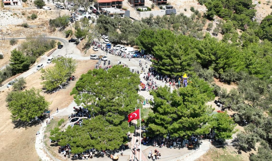 34. Geleneksel Güre Sarıkız hayrı gerçekleştirildi Kazdağları’nın en bilinen efsanelerinden biri olan Sarıkız anısına düzenlenen ve