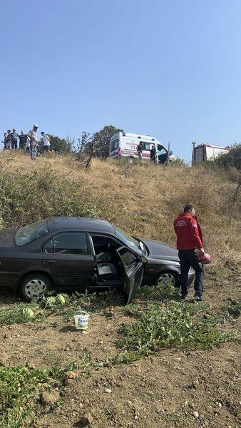 Kontrolden çıkan otomobil tarlaya uçtu: 1 yaralı Balya’da kontrolden çıkan otomobilin tarlaya uçtuğu kazada sürücü yaralandı. Olay,
