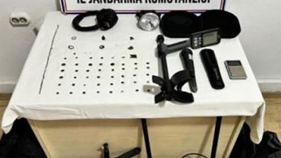 Edremit ve Gönen’de düzenlenen kaçak kazı operasyonunda 7 kişi yakalanırken