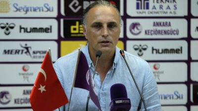 Bandırmaspor Teknik Direktörü Mustafa Gürsel, Ankara Keçiörengücü maçının ardından, “Günden