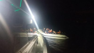 Ayvalık’ta, yasa dışı yollarla Yunanistan’ın Midilli Adası’na gitmek isteyen 1’i