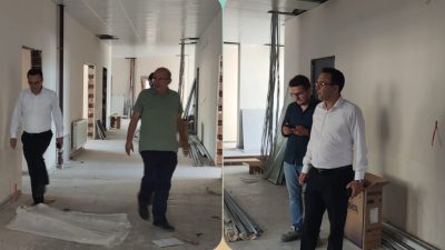 İnşaat yapımı devam eden Yavuz Sultan Selim Anadolu Lisesi’ni ziyaret