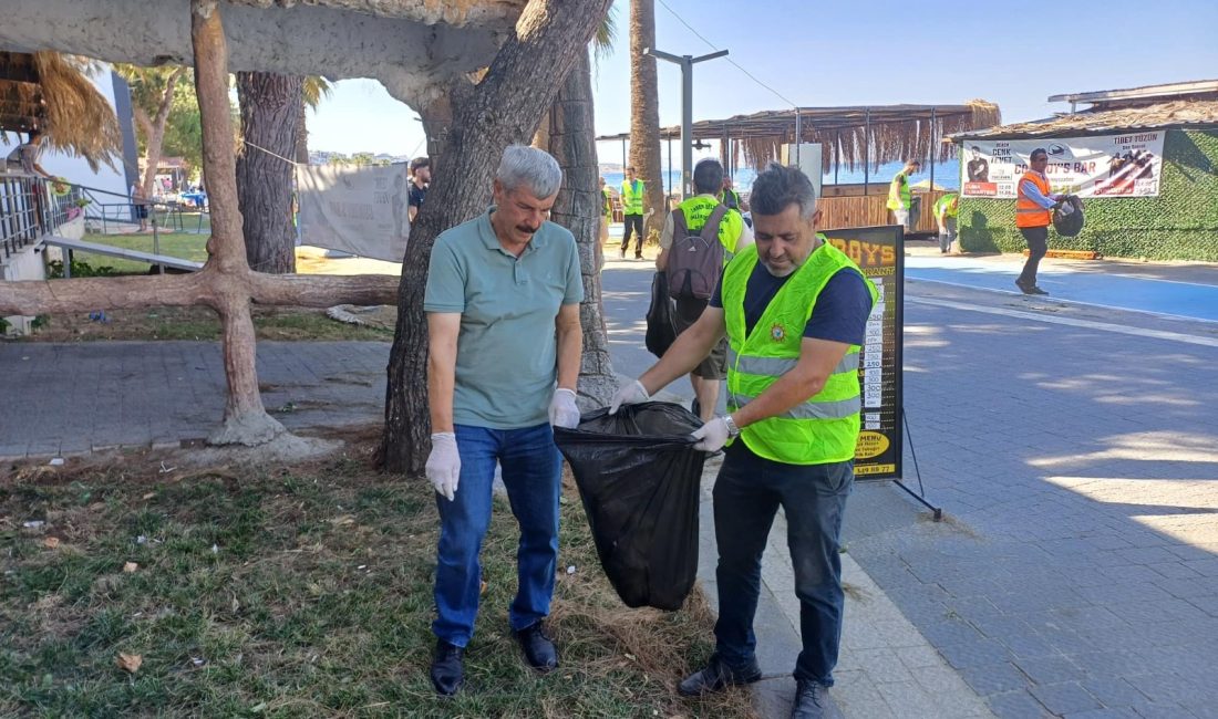 Erdek’te gönüllü vatandaşlar sahilleri temizledi Erdek Belediyesi’nin yaptığı temizlik çalışmalarına eşlik eden çevreye duyarlı vatandaşlar