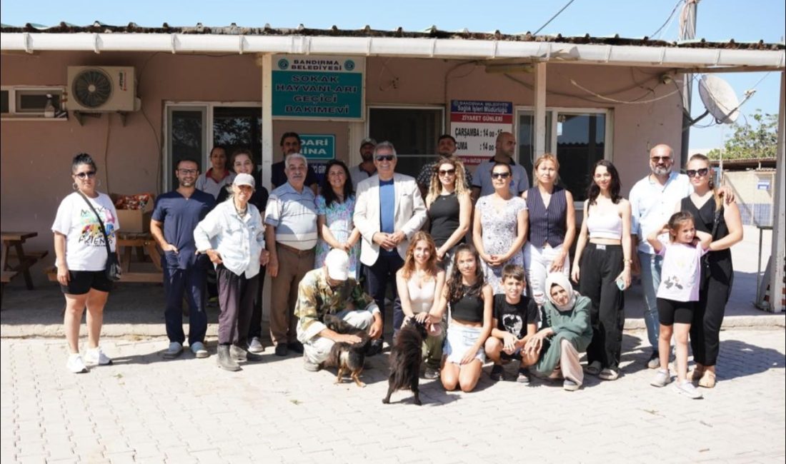 Bandırma Belediye Başkanı Dursun Mirza, barınak ve eski çöplük mevkiini