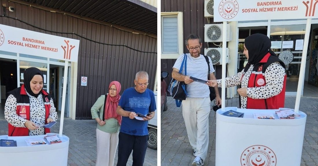 Bandırma Sosyal Hizmet Merkezi (SHM) Müdürlüğü personelleri 2024 Emekliler Yılı