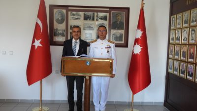 Erdek Kaymakamı Atakan Atasoy, Yüksek Askeri Şura kararıyla Erdek Mayın