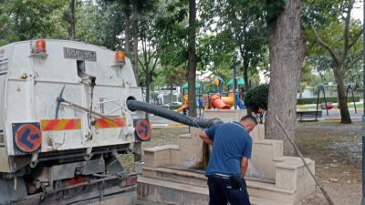 Gönen Belediyesi tarafından kışın olası su baskınlarına karşı önlem alma