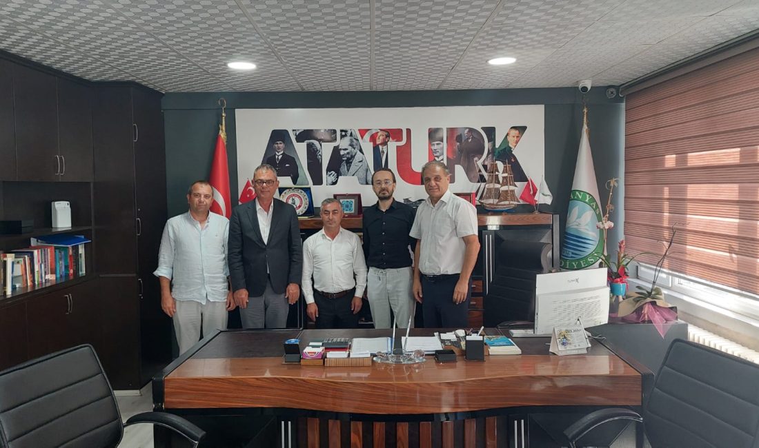 Manyas ve Bandırma tarımı masaya yatırıldı BTB Yönetim Kurulu Başkanı Can Ata Tan, Manyas Belediye Başkanı