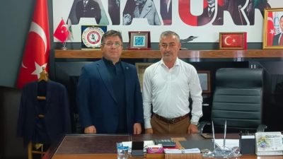 BAÜN Rektörü Prof. Dr. Yücel Oğurlu, Manyas Belediye Başkanı Ahmet