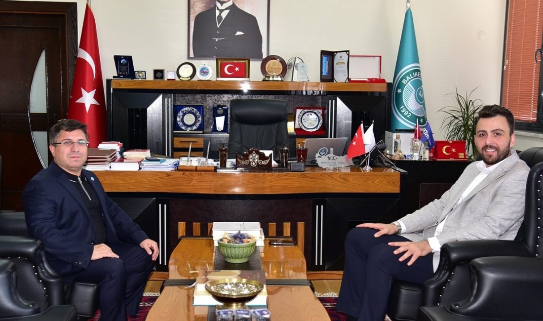 Balıkesir Milletvekili Ali Taylan Öztaylan ile makamında bir araya gelen
