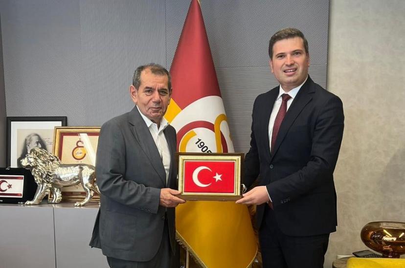 Tayfun Canlı’dan Galatasaray’a ziyaret Altıeylül Belediyesi Başkan Yardımcısı Tayfun Canlı, Ali Sami Yen Rams