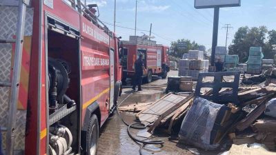 Ayvalık’ta Çanakkale ile İzmir’i birbirine bağlayan E-87 karayolu üzerinde bulunan