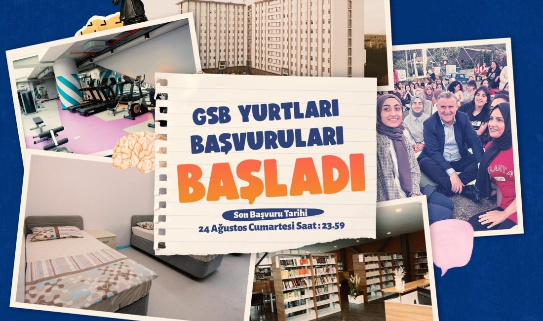 Bakan Bak GSB Yurt başvurularının başladığını duyurdu Gençlik ve Spor Bakanı Dr. Osman Aşkın Bak, yükseköğrenim öğrencileri