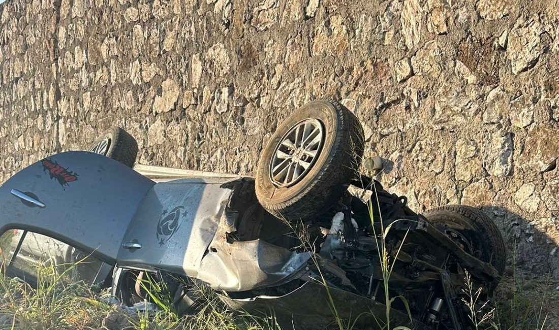 Gönen’de trafik kazası: 3’ü ağır 5 kişi yaralandı Gönen’de meydana gelen tek taraflı trafik kazasında 3 ağır 5