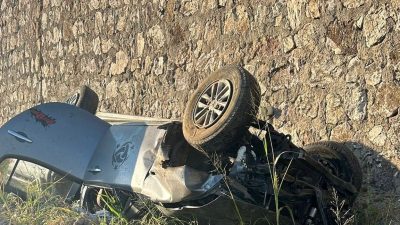 Gönen’de meydana gelen tek taraflı trafik kazasında 3 ağır 5