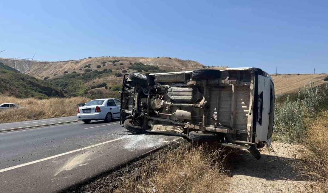 Bandırma’da meydana gelen tek taraflı trafik kazasında 2 kişi yaralandı. Bandırma-Erdek
