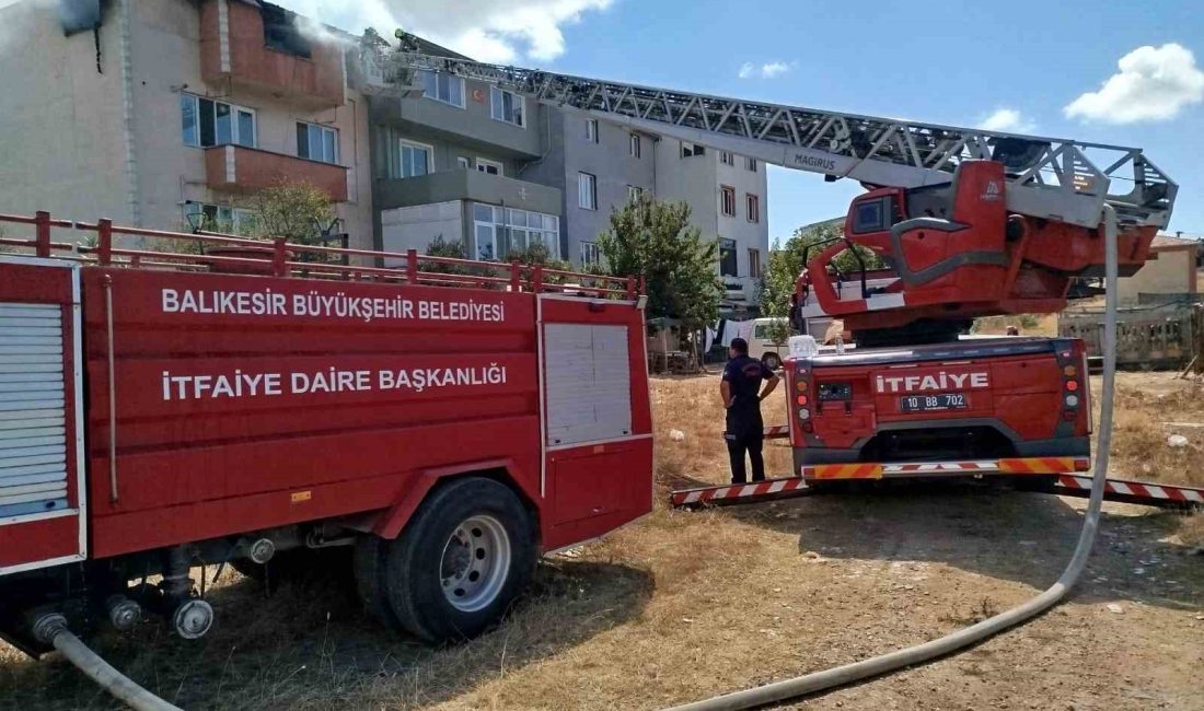 Bandırma’da ocakta unutulan tencere yangına sebep oldu Bandırma’da bir evin çatı katında ocakta unutulan tencere nedeniyle yangın