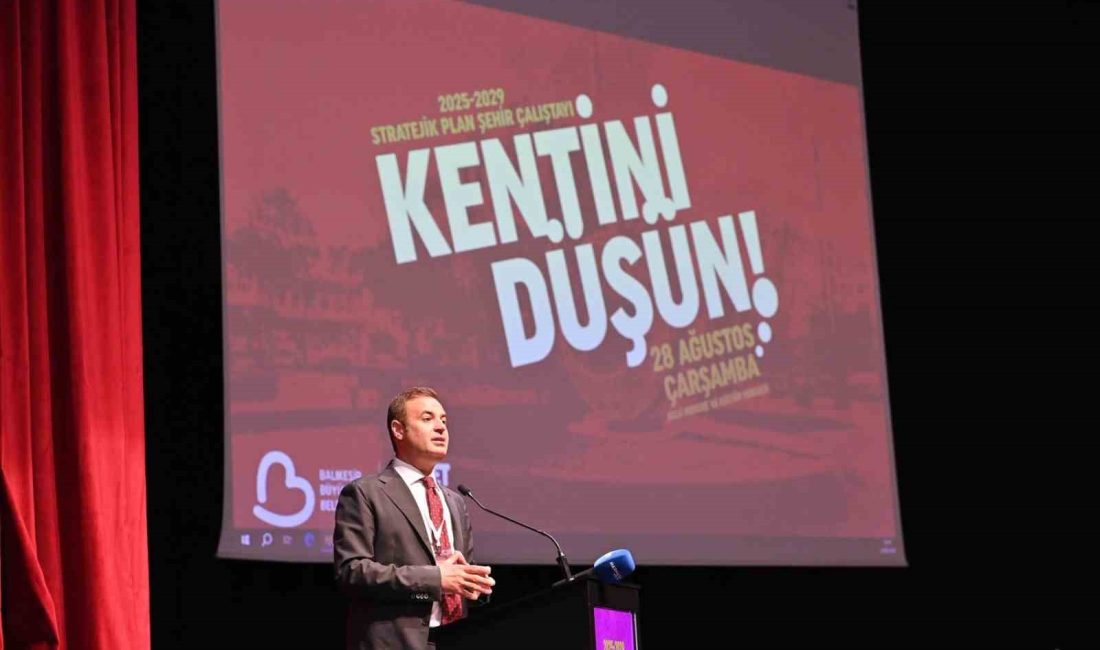 Büyükşehir, Balıkesir’in 5 yıllık yol haritasını çiziyor Balıkesir Büyükşehir Belediyesi ev sahipliğinde şehrin geleceğini şekillendirmek ve stratejik