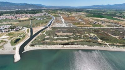 Edremit Tarıma Dayalı Organize Sanayi Bölgesinde (TDİOSB) altyapı çalışmaları büyük