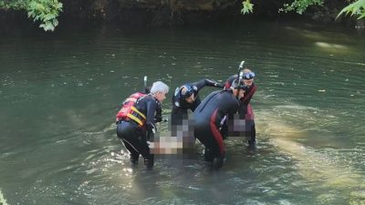 Gönen Çayı’na girerek kaybolan Haluk Trabzonlu’nun (24) cansız bedenine ulaşıldı.