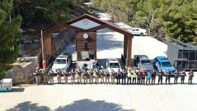 Edremit milli park alanları, orman yangınlarıyla ilgili kritik bir döneme girilmesinden