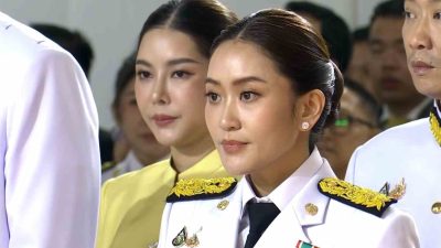 Tayland’ın yeni Başbakanı Paetongtarn Shinawatra, bugün başkent Bangkok’ta düzenlenen resmi