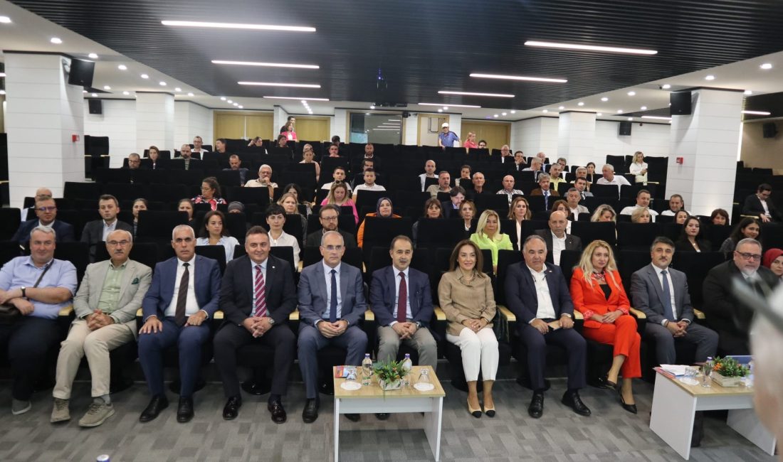 Bandırmalılar coğrafi işaretli ürün tescili hakkında bilgilendirildi Bandırma Ticaret Odası’nda, Bandırma’ya kazandırılan coğrafi işaretli ürünlerin tanıtımı için