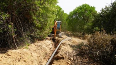 Balıkesir Büyükşehir Belediyesi iştiraklerinden BASKİ Genel Müdürlüğü, tarımsal sulamayı desteklemek