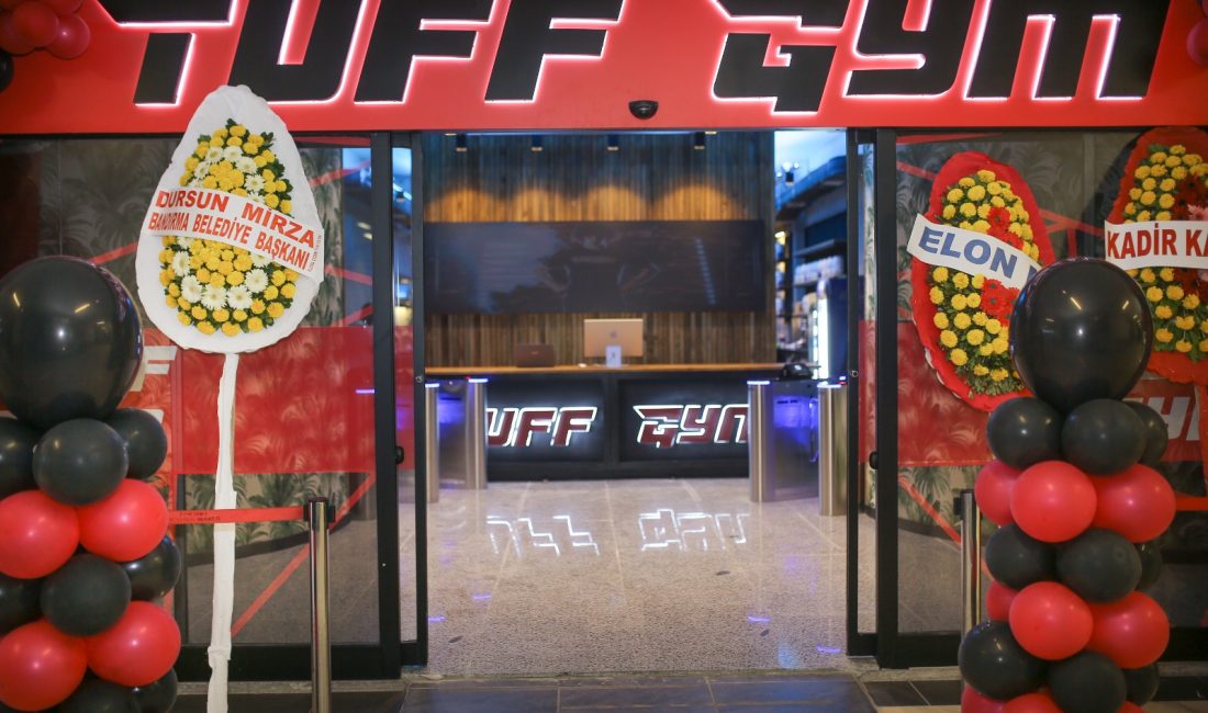 Bandırma’da spora Tuff Gym ile yeni bir soluk Bandırma Liman AVM’de 2 bin 300 metrekarelik alana yapılan tesisi