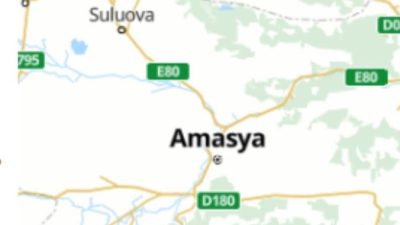 Amasya’da beşer dakika aralıklarla 2.6 ve 3.2 büyüklüğünde iki deprem