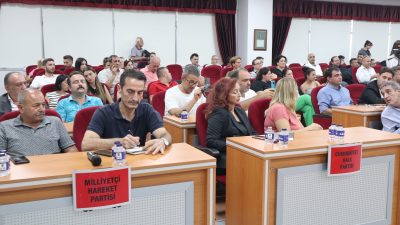 Bandırma Belediye Meclisi eylül ayı olağan toplantısında Çepni ve Eski