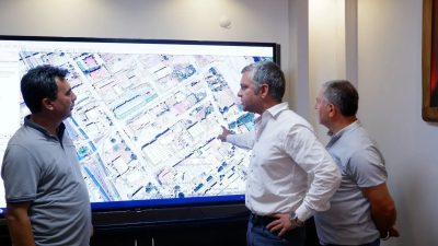 Susurluk Belediyesi tarafından kışın su baskınlarını önlemek amacıyla yağmur drenaj