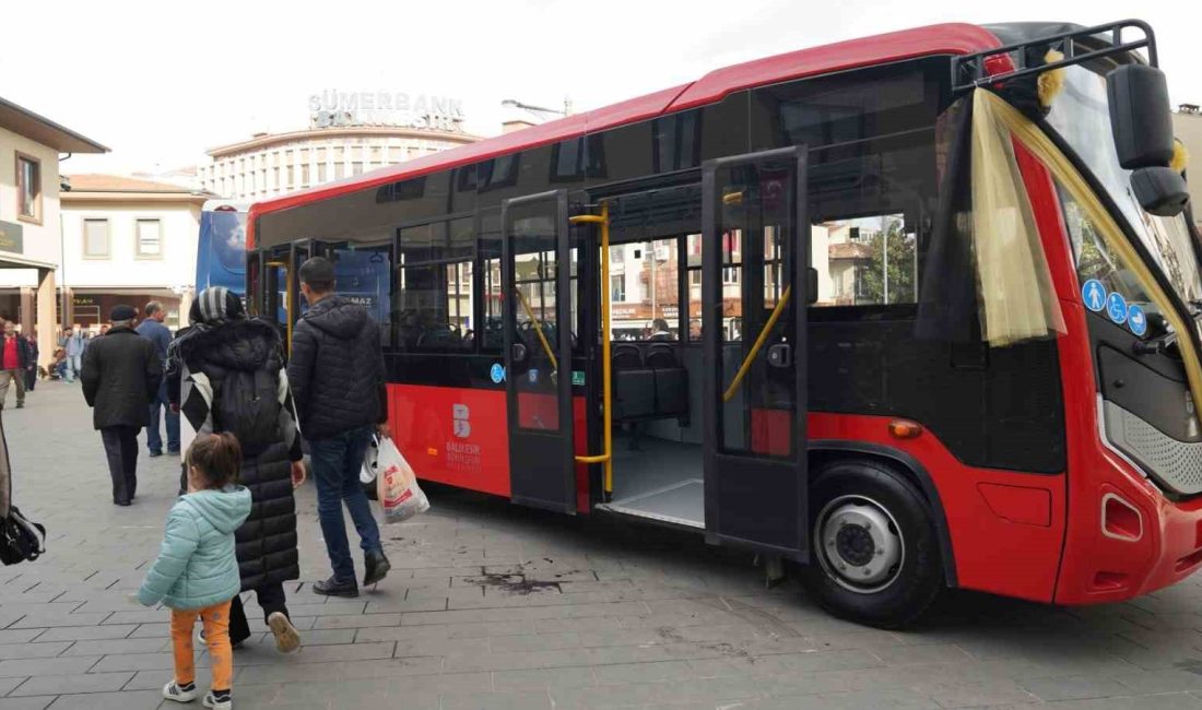 Balıkesir’de kadınlar ve çocuklar için toplu taşımanın daha güvenli hale