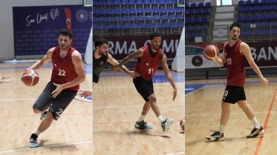 TBF 1. Lig’deki ilk sezonuna hazırlanan Bordo BK, yoğun antrenmanlara