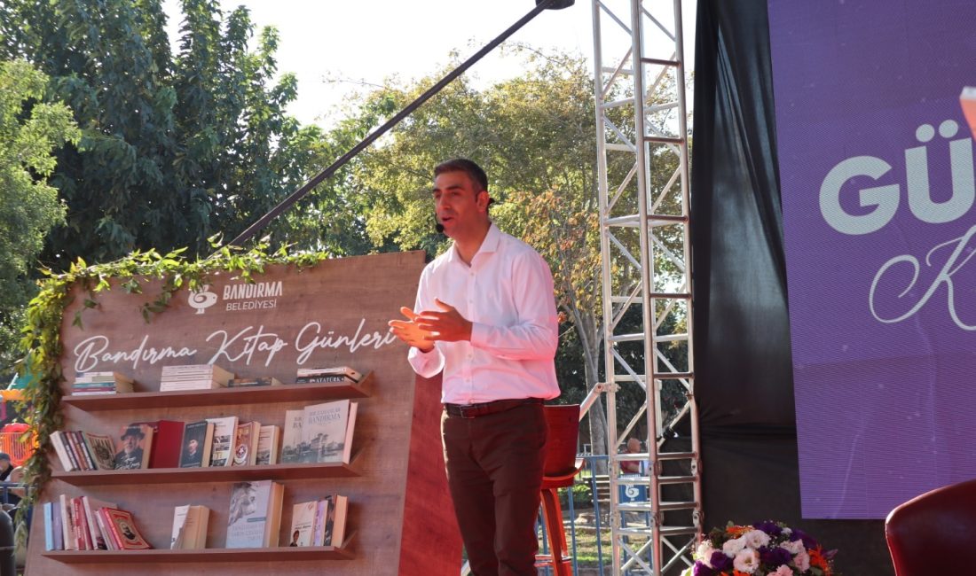 Gazeteci, Tarım Editörü İrfan Donat, 6’ncı Bandırma Kitap Günleri kapsamında