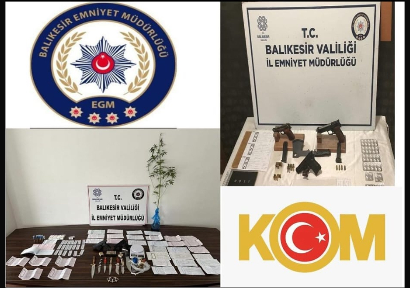 Bandırma’da tefecilik operasyonu Balıkesir Emniyet Müdürlüğü Kaçakçılık ve Organize Suçlarla Mücadele Müdürlüğü ekipleri