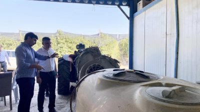 Balıkesir İl Tarım ve Orman Müdürü Erkan Alkan, Susurluk’taki elma