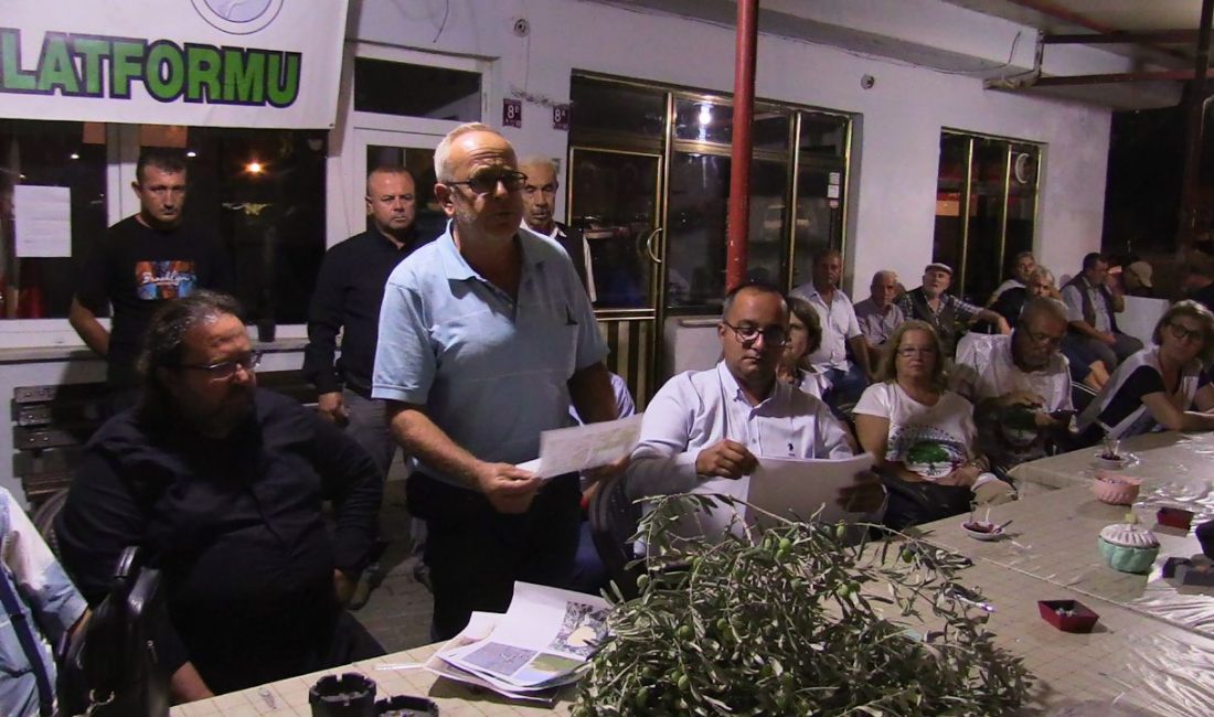 Bursa Beton köylünün merasına gözünü dikti Bandırma Yeşilçomlu Mahallesi, Bursa Beton Firması’nın taş ocağının genişletilmesi talebi