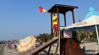 Balıkesir Büyükşehir Belediyesi İtfaiye Dairesi Başkanlığına bağlı cankurtaran ekipleri Ağustos