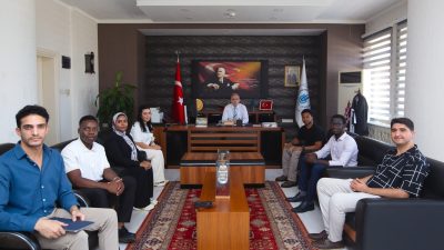 Bandırma Onyedi Eylül Üniversitesi Rektörü Prof. Dr. İsmail Boz, BANÜ’de