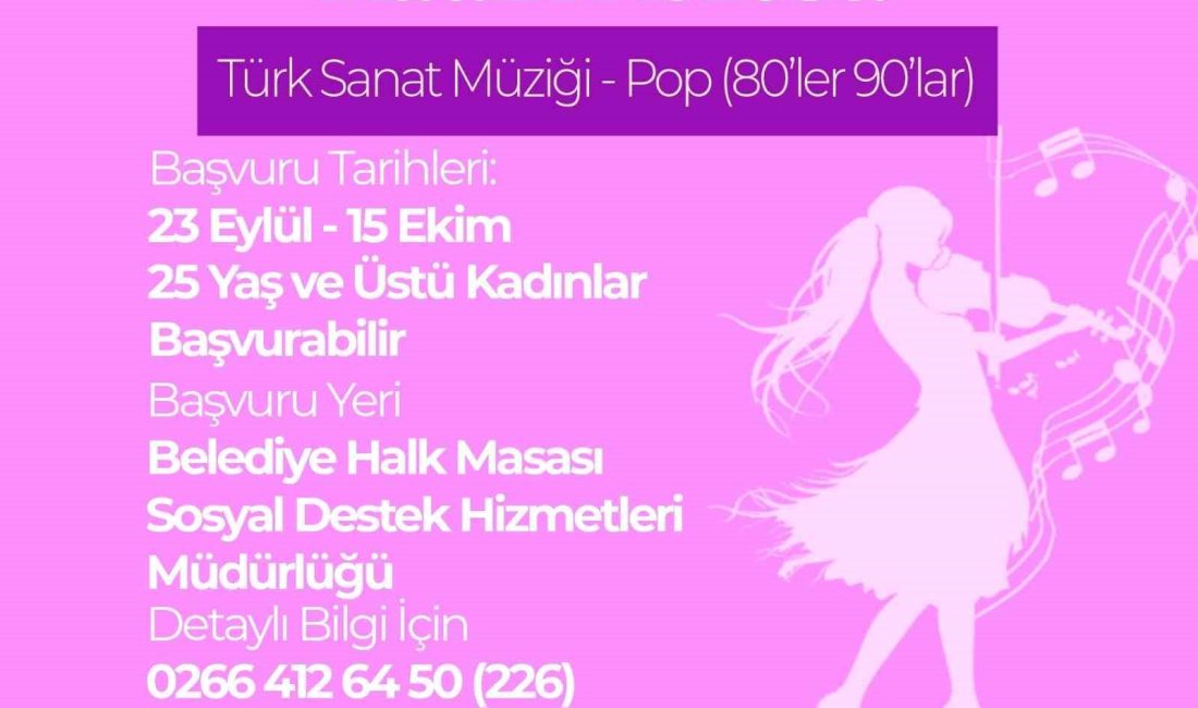 Burhaniye Belediyesi Kadın Korosu kuruyor Burhaniye Belediyesi kendi bünyesinde kadın korosu kurmak için çalışmalara başladı.