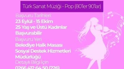 Burhaniye Belediyesi kendi bünyesinde kadın korosu kurmak için çalışmalara başladı.