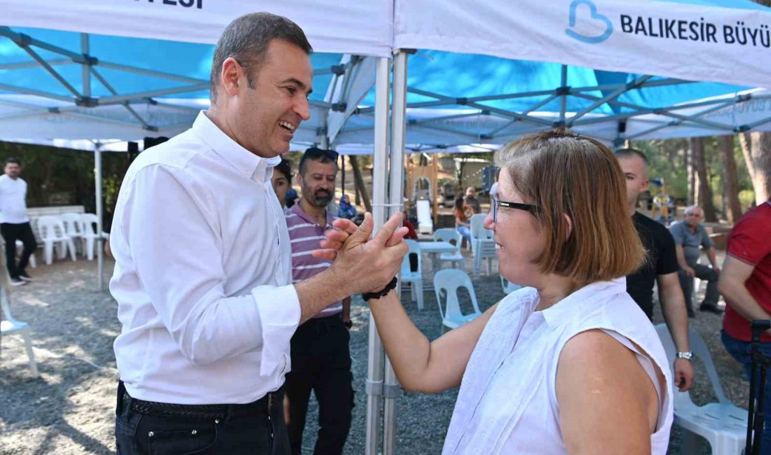 Değirmen Boğazı engelsiz bir yaşam için yeniden düzenlenecek Balıkesir Kent Konseyi Engelli Meclisi üyeleriyle piknikte bir araya gelen