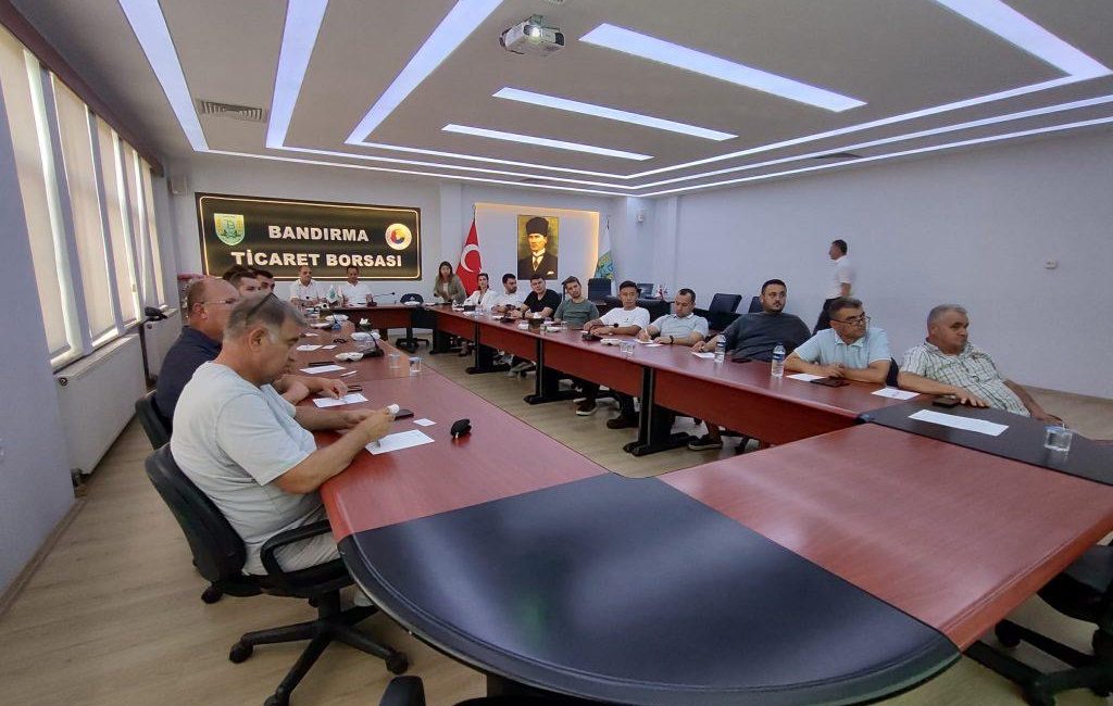 Bandırma Ticaret Borsası (BTB) Genç Girişimciler Kurulu’nun toplantısında ElüsMarket Ürün