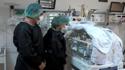 Balıkesir Atatürk Şehir Hastanesi’nde bir ilk yaşandı. 26 haftalık erken