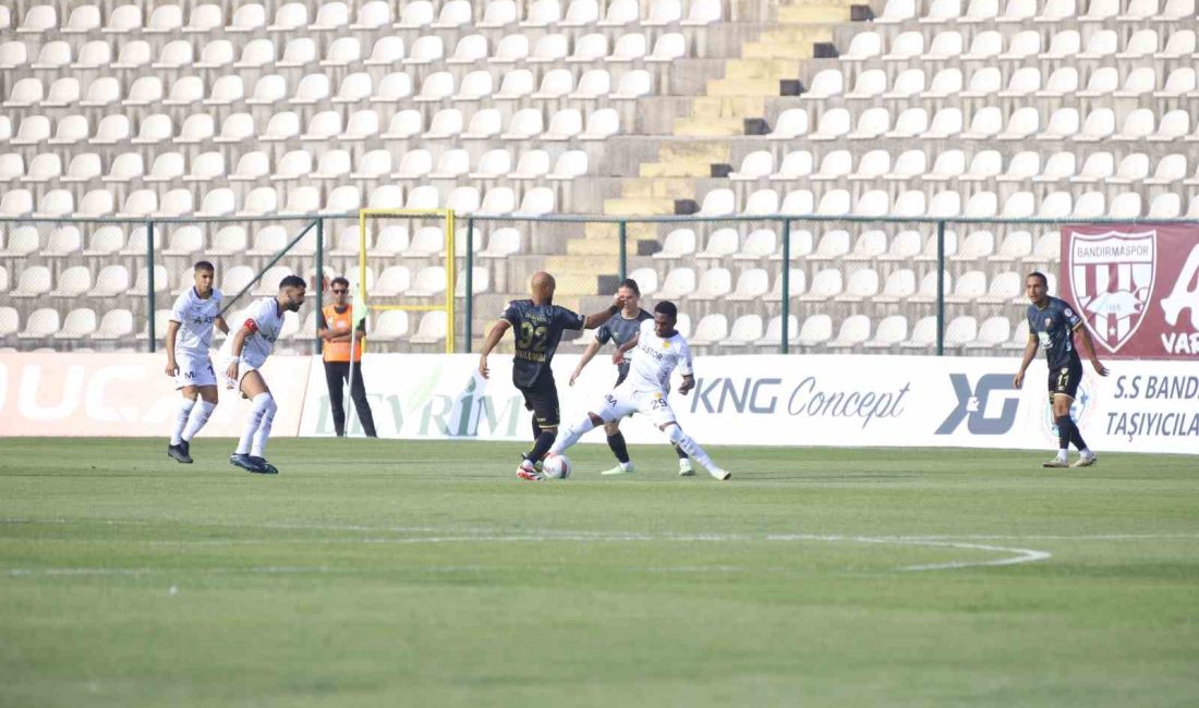 Trendyol 1. Lig: Bandırmaspor: 2 – MKE Ankaragücü: 0 Trendyol 1. Lig’de. 7. haftasında Bandırmaspor sahasında karşılaştığı MKE Ankaragücü’nü
